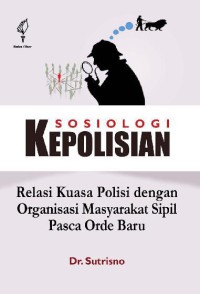 Image of SOSIOLOGI KEPOLISIAN
